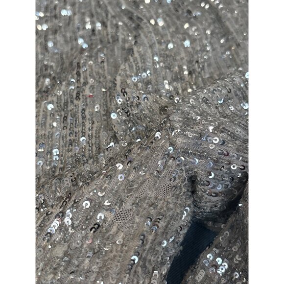 Show Me Your Mumu Mercury Bells in Platinum Sequins Medium Womens Pants Trousers - Picture 7 of 13